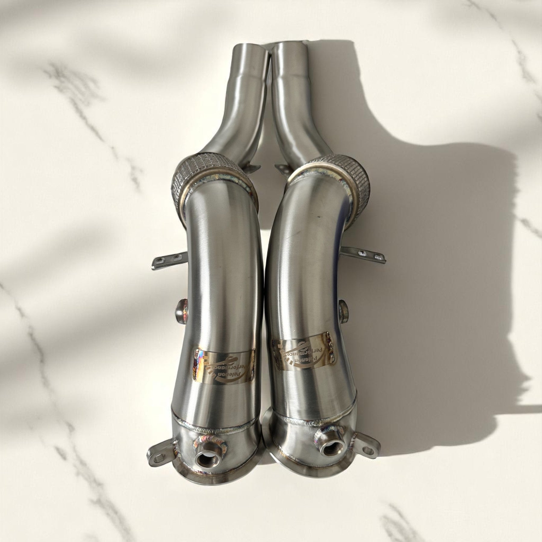 BMW N63R & N63B Catless Race Downpipes - M550i, 750i, M850i, X5, X6, X7-2