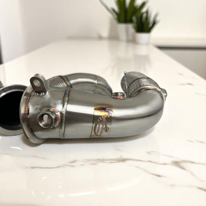 BMW N63R & N63B Catless Race Downpipes - M550i, 750i, M850i, X5, X6, X7-3