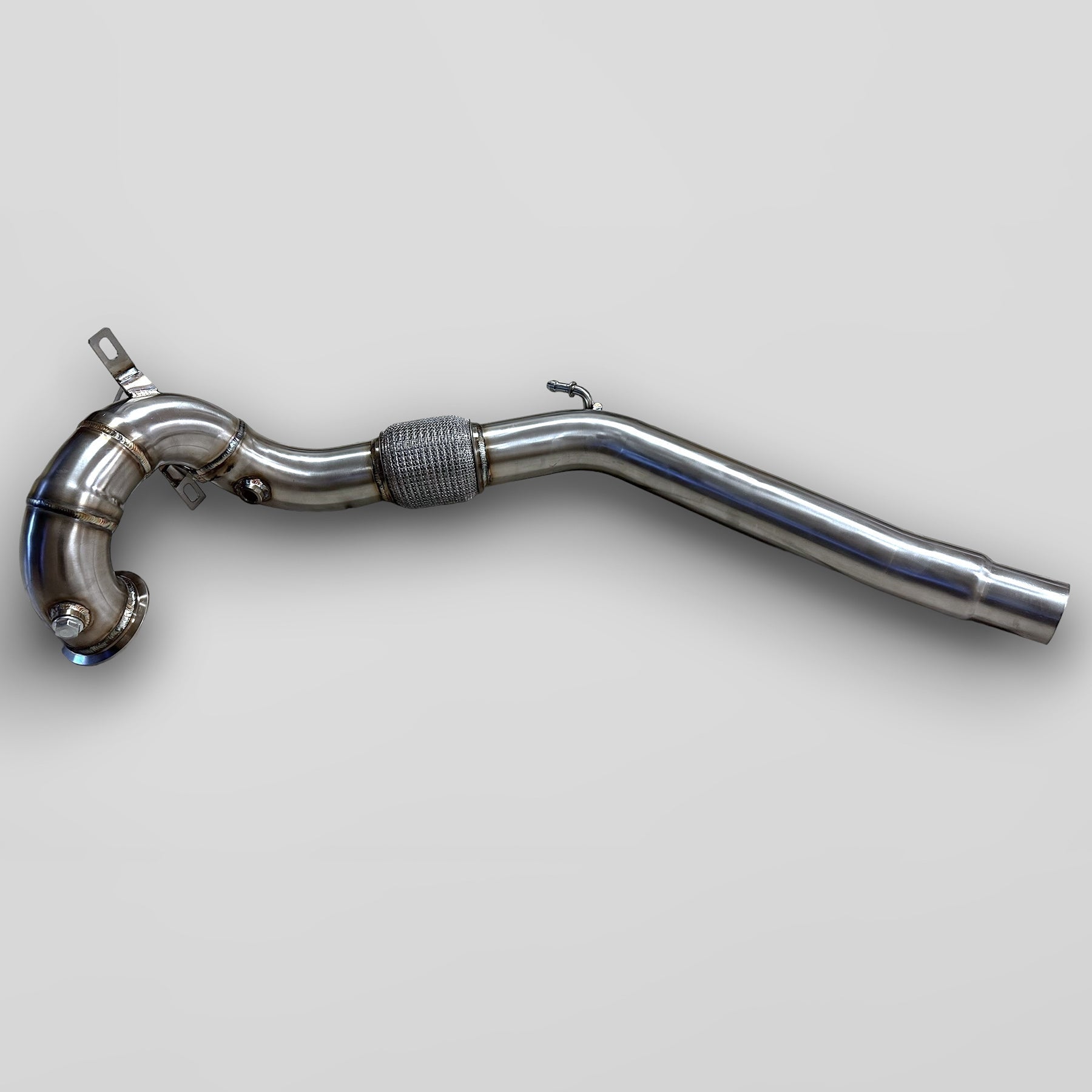 2.0T FWD VW Golf MK7 GTI Race Downpipe (Catless & Catted)-4