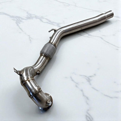 2.0T FWD VW Golf MK7 GTI Race Downpipe (Catless & Catted)-0