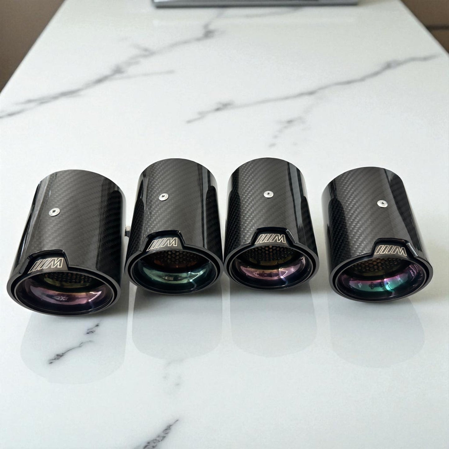 BMW F90 M5 Exhaust Tips - Premium Carbon Fiber | Palenon Performance-1
