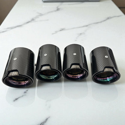 BMW F90 M5 Exhaust Tips - Premium Carbon Fiber | Palenon Performance-1