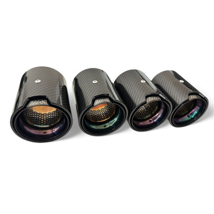 BMW F90 M5 Exhaust Tips - Premium Carbon Fiber | Palenon Performance-3