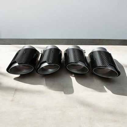 BMW G80 M3, G82/G83 M4 Carbon Fiber Exhaust Tips | Palenon Performance-0