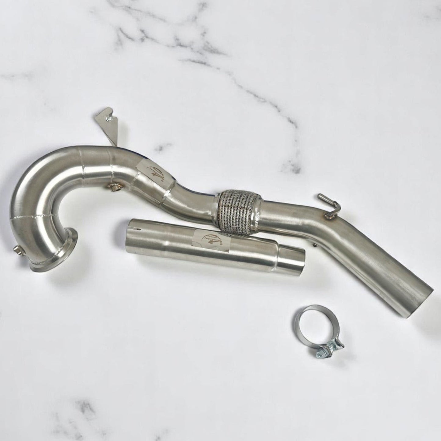 FWD Audi 8Y A3 Race Downpipe & VW MK8 GTI Race Downpipe - Palenon Performance-0