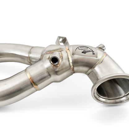 2.5T Race Downpipe For 2018+ Audi RS3 8V, RS3 8Y & TTRS 8S | Palenon Performance-4