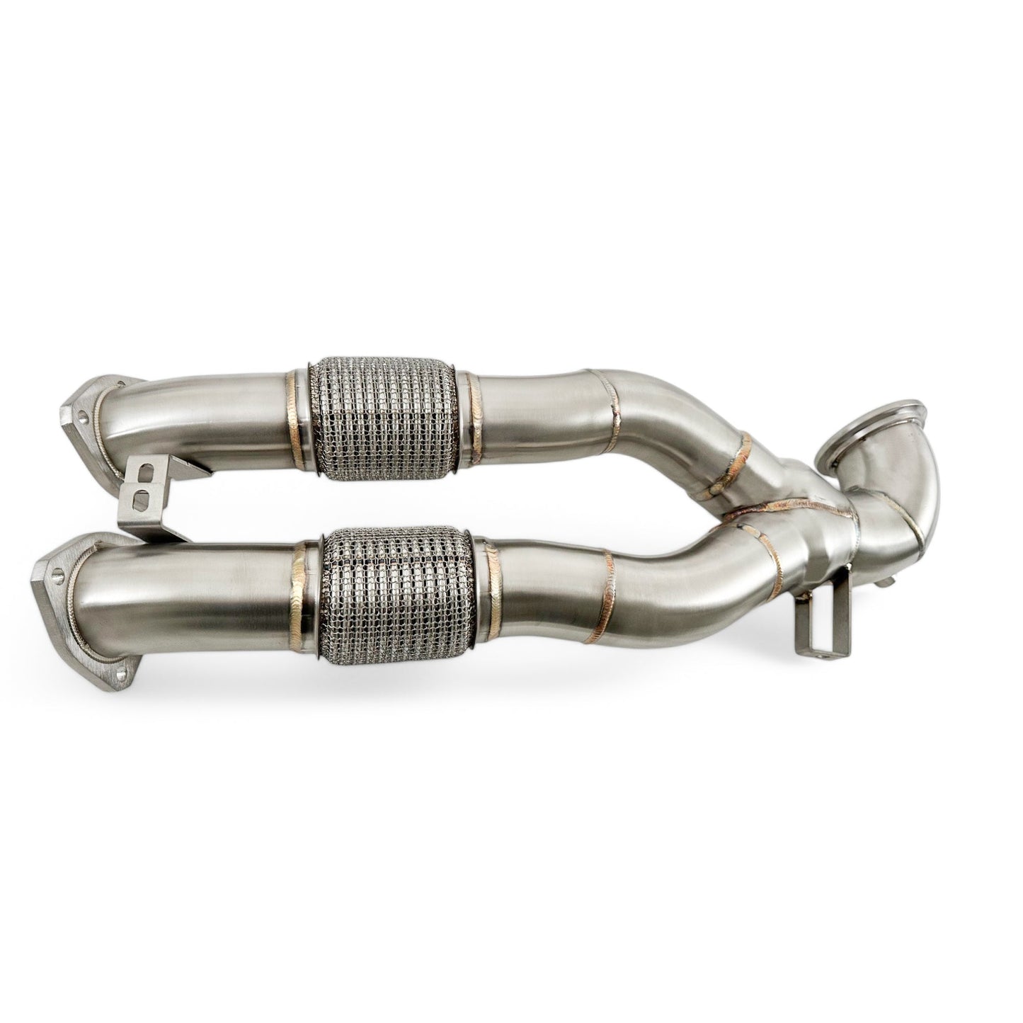 2.5T Race Downpipe For 2018+ Audi RS3 8V, RS3 8Y & TTRS 8S | Palenon Performance-3