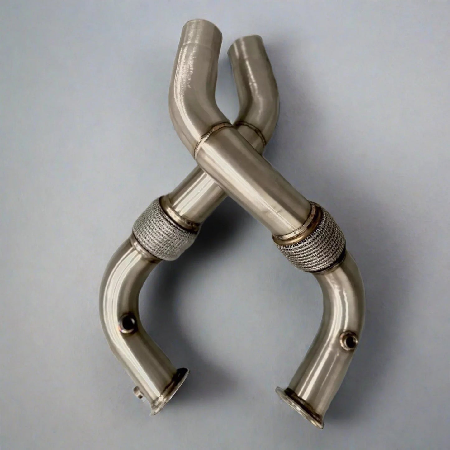 BMW N63/N63TU Catless Race Downpipes - 550i, 650i, 750i, X5, X6, Alpina B5/B6-0